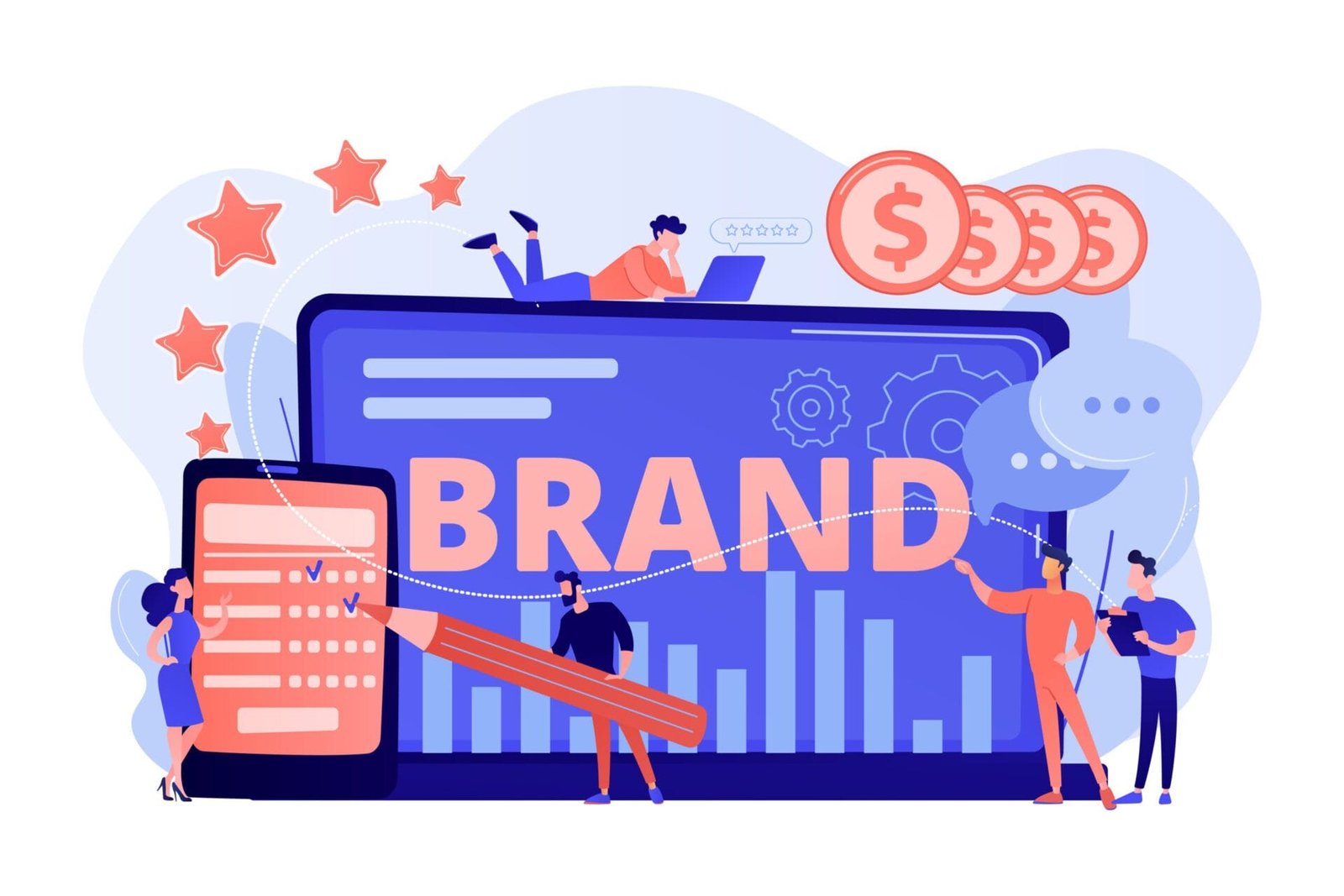 Brand reputation What goes into building your company identity.