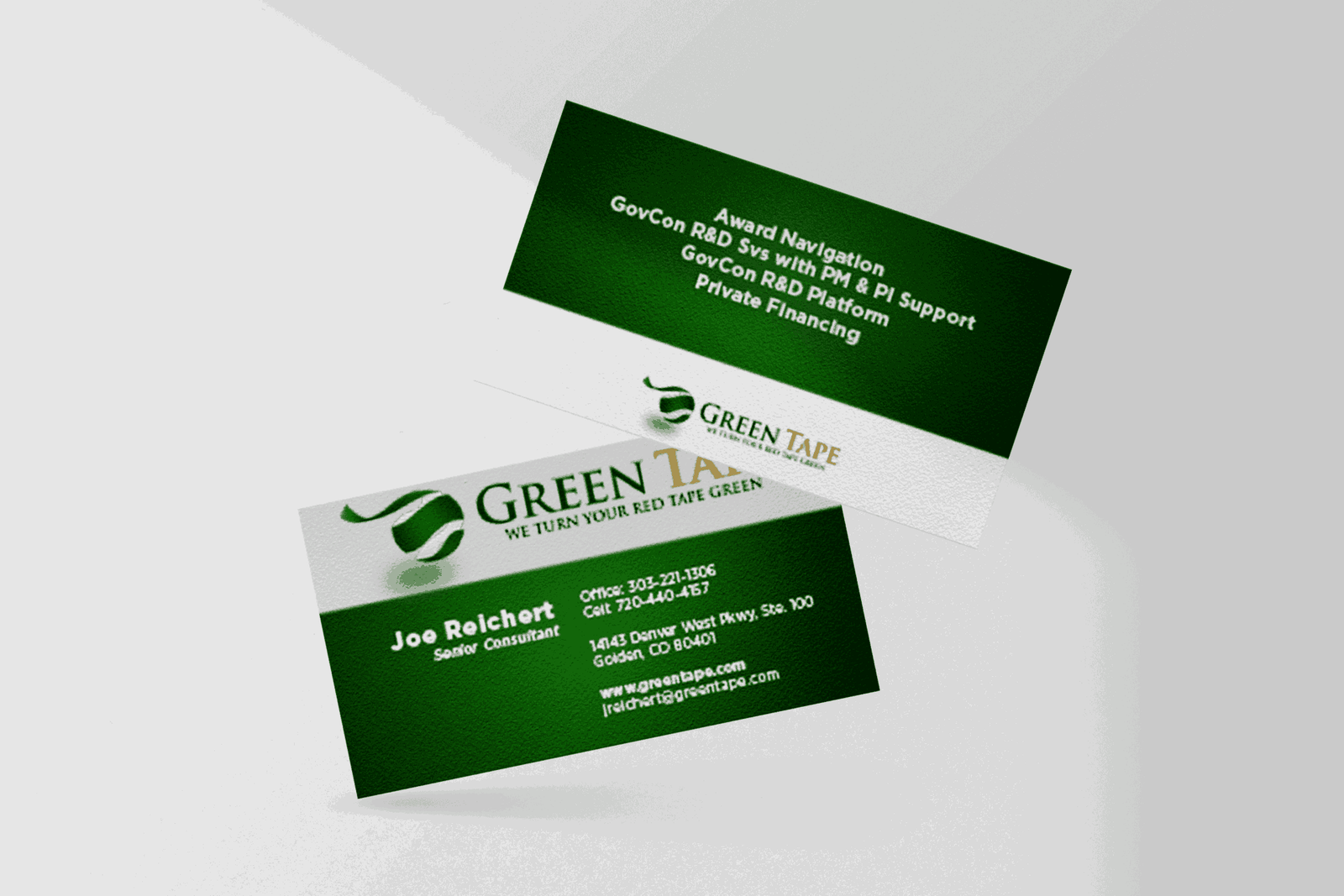 GT business cards